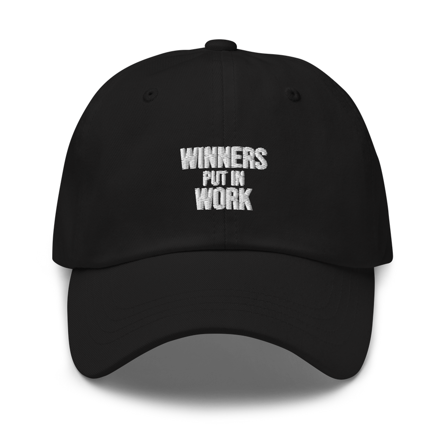 Winners Put In Work - Classic Dad Cap