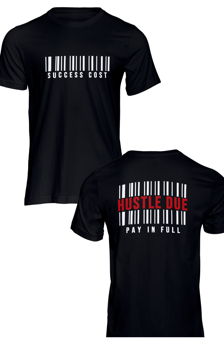 SUCCESS COST BARCODE - BLACK